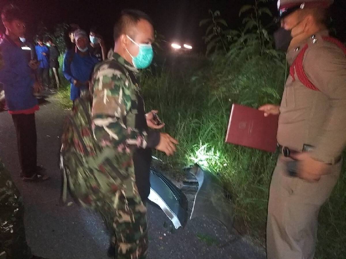 สลดลูกช้างป่าเขาอ่างฤาไนข้ามทางออกหากินพร้อมโขลงถูกรถยนต์ชนตาย