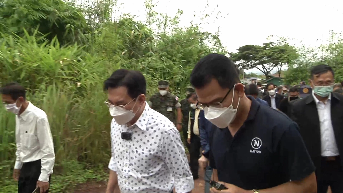 กัมพูชาตรวจเข้มโควิดที่ด่านชายแดน จ.ตราด