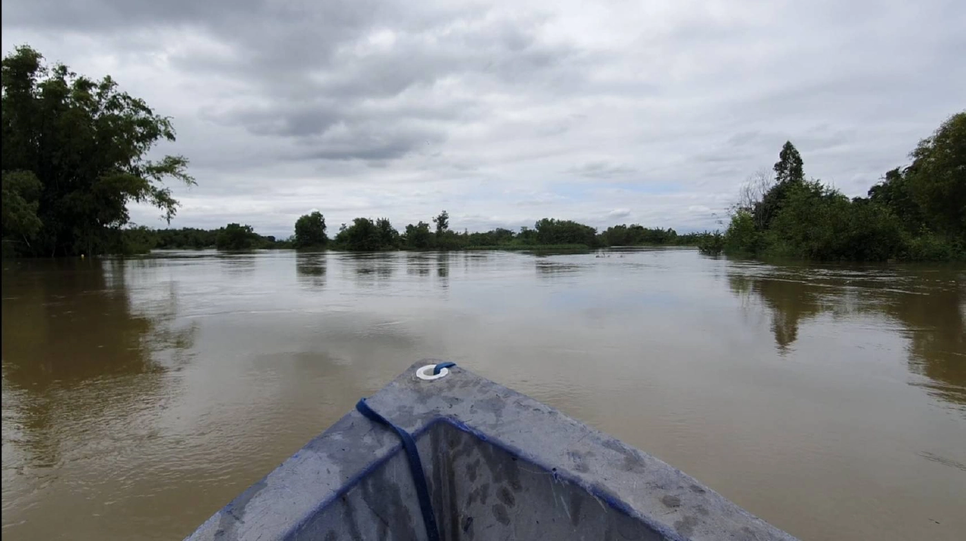 น้ำมูลท่วมอำเภอเฉลิมพระเกียรติ หลัง ชป.เร่งผลักดันน้ำลำตะคอง