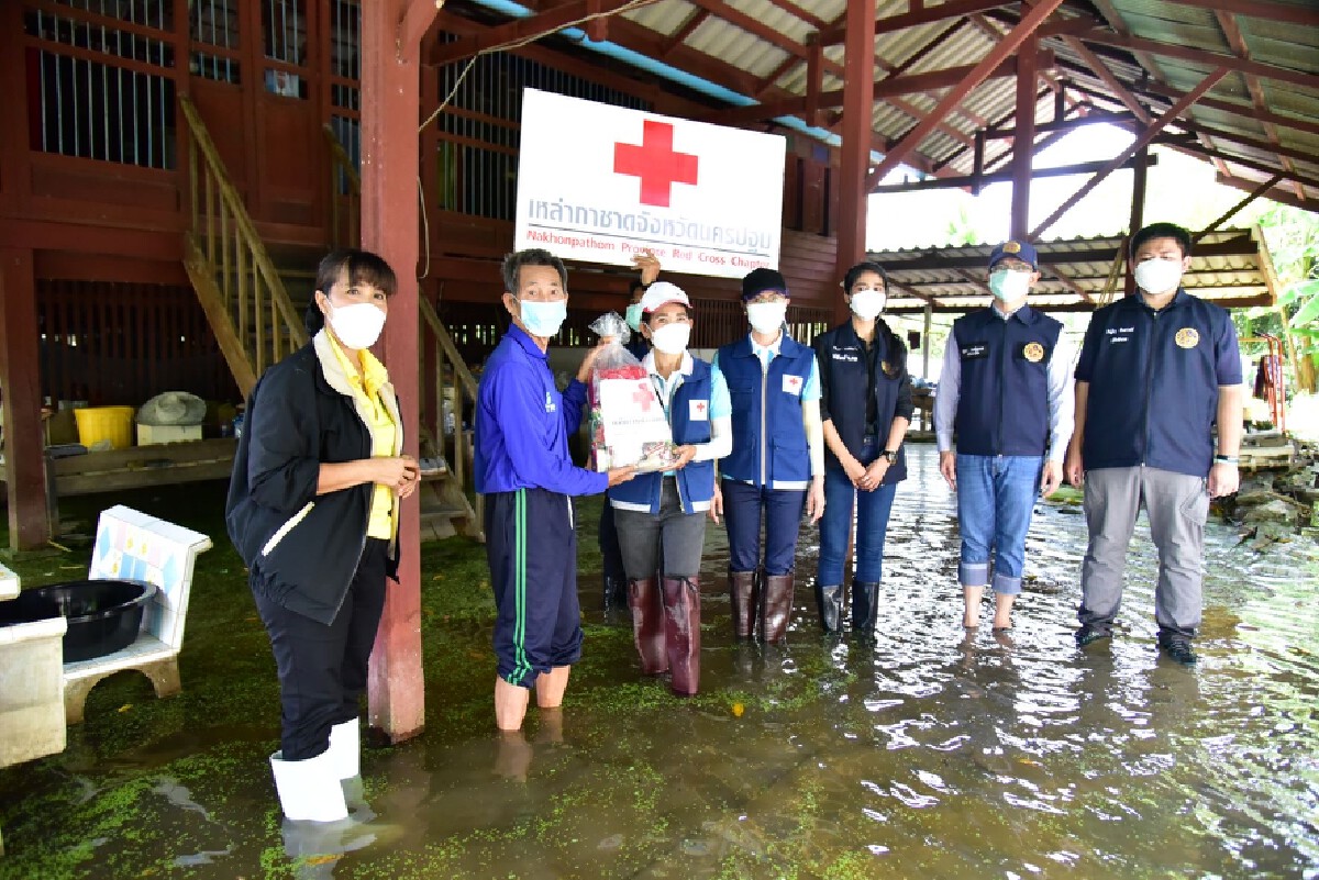สถานการณ์อุทกภัยพื้นที่ติดริมแม่น้ำท่าจีนและพื้นที่ลุ่ม