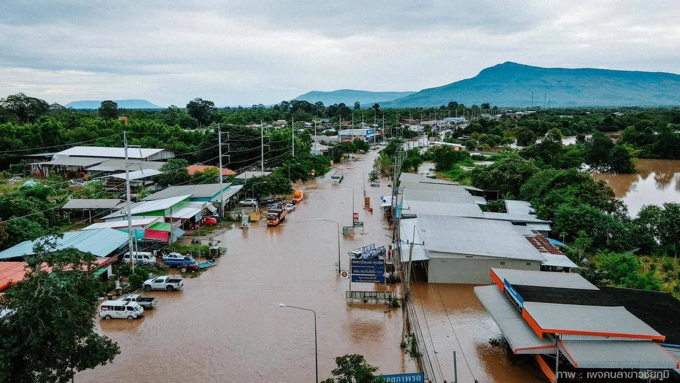 ชัยภูมิ ท่วม 16 อำเภอ เขตเศรษฐกิจเกษตรสมบูรณ์จมบาดาล