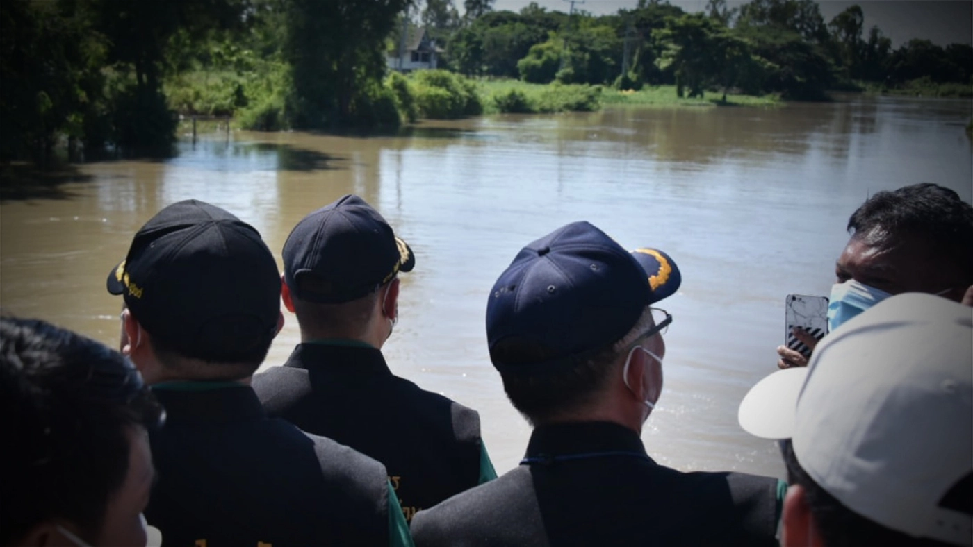"วราวุธ" ท้า!! ใครว่า "สุพรรณบุรี" น้ำไม่ท่วมเชิญมาดู