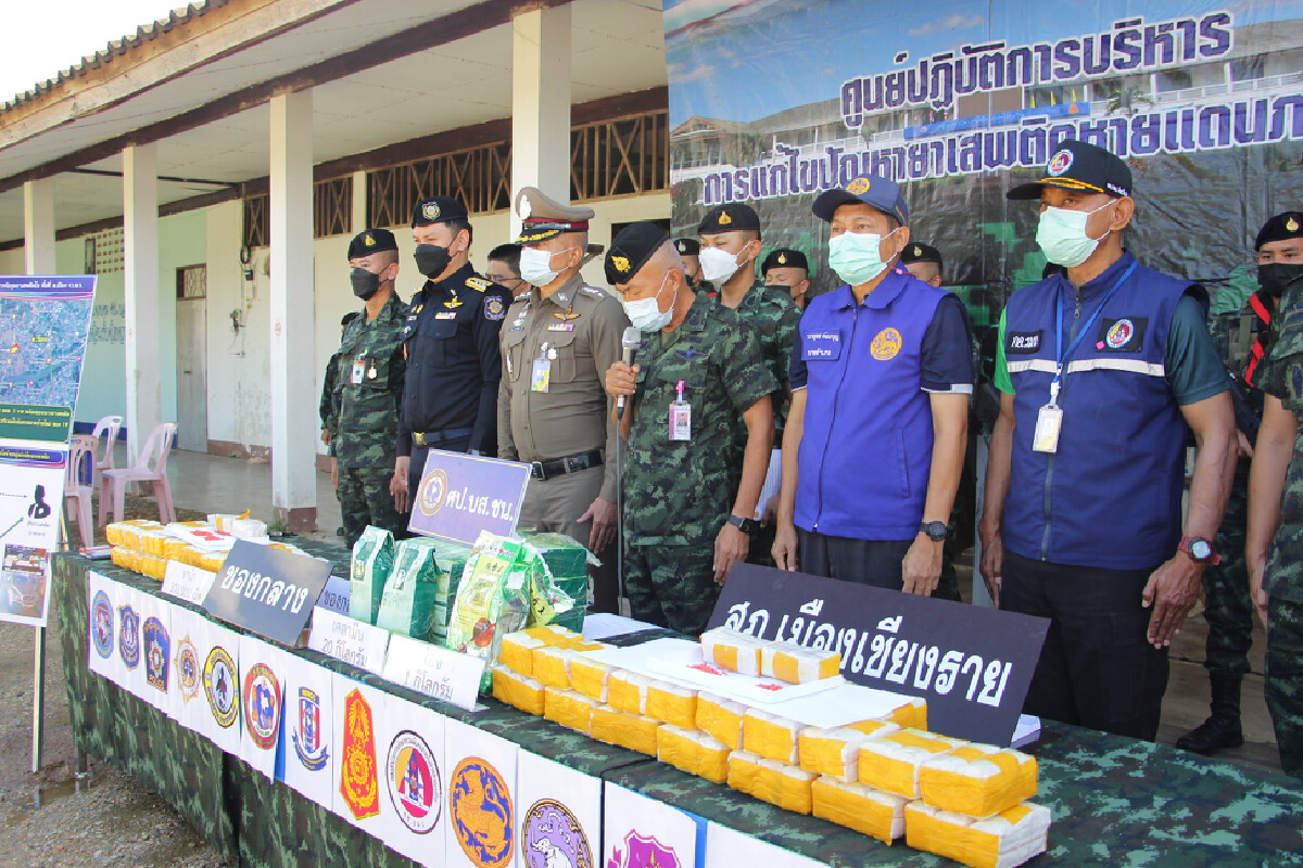 รวบหนุ่มกทม.อ้างพิษโควิด-หันขนยาเสพติด
