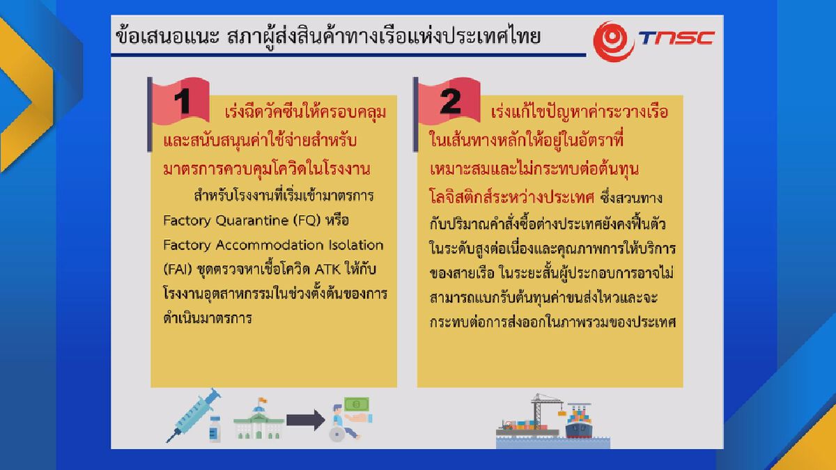 ‘ค่าระวาง-น้ำมัน‘ ดันต้นทุนส่งออกพุ่ง 10%