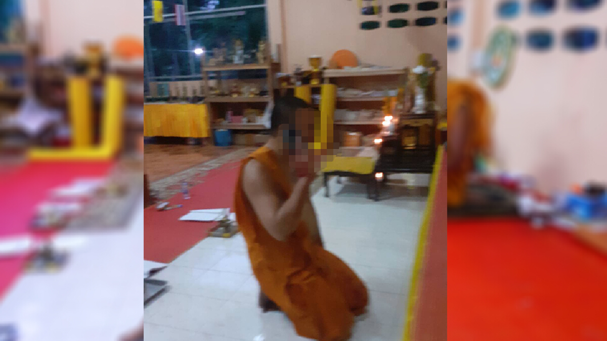 พระรุ่นน้องคว้ามีดพร้าฟันหน้า "หลวงพี่แจ๊ส" หลังฉุนเรื่องกิจนิมนต์