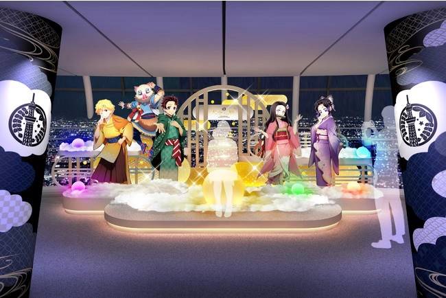 ญี่ปุ่นเอาใจสาวกอานิเมะ พา Demon Slayer บุก Tokyo Skytree
