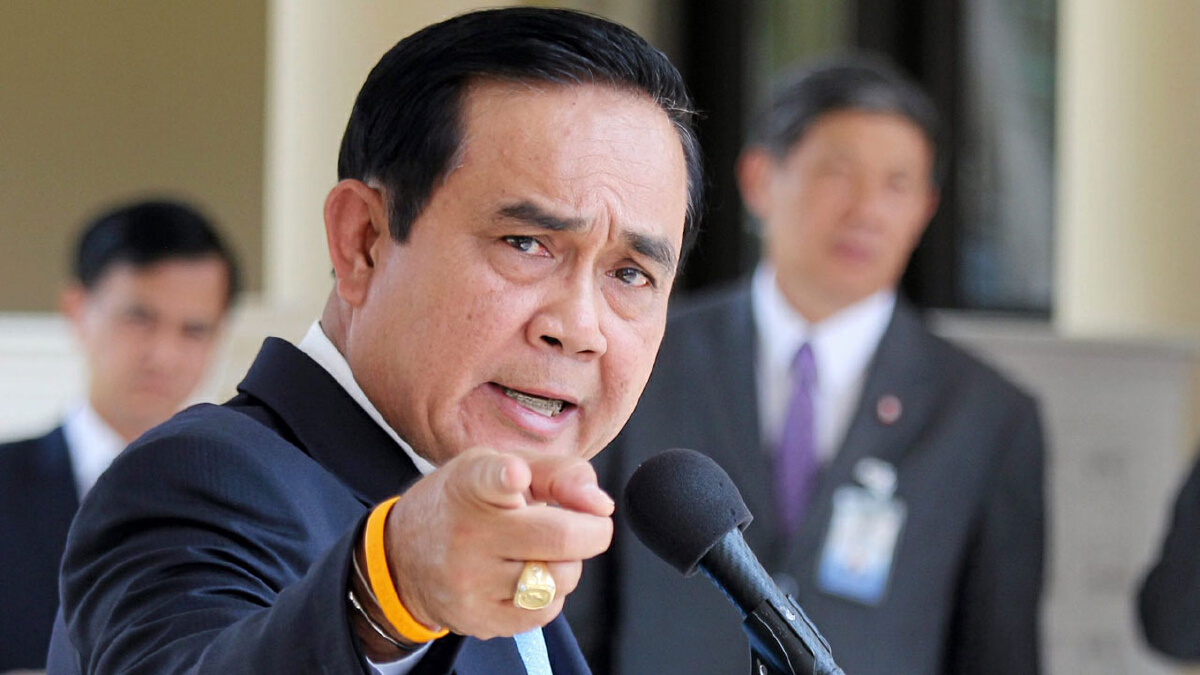พล.อ.ประยุทธ์ จันทร์โอชา นายกรัฐมนตรี และ รมว.กลาโหม 