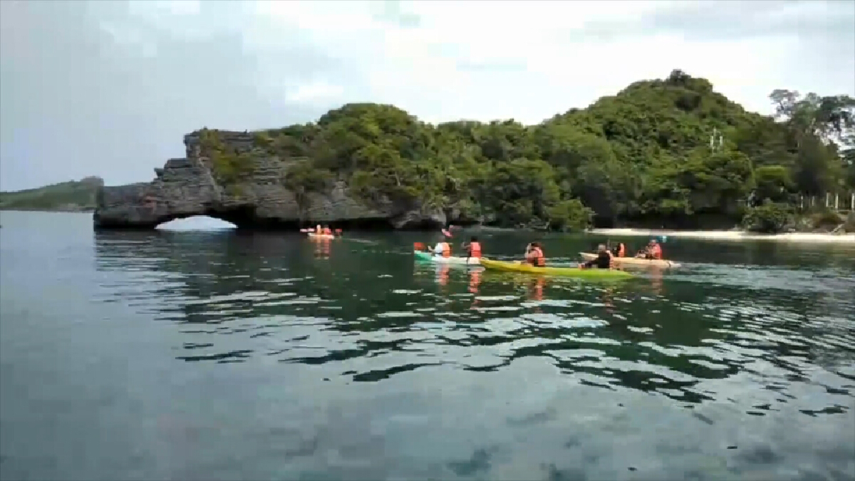 หมู่เกาะอ่างทองพร้อมเปิดรับนทท.ชื่นชมความงดงาม