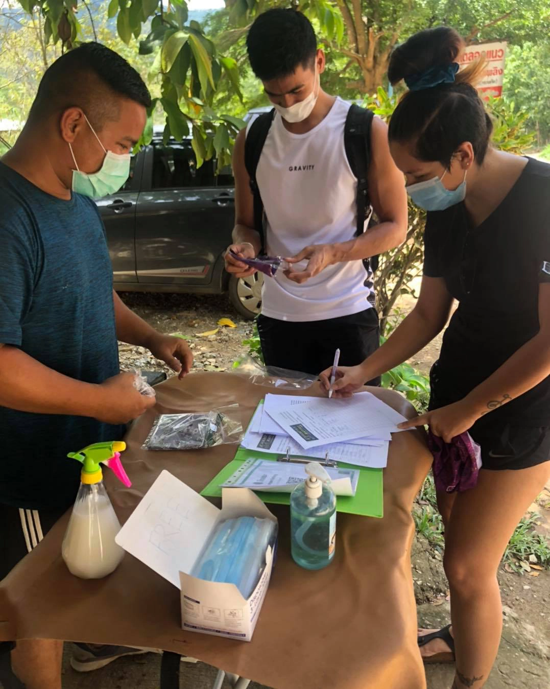 ล่องเรือยางเข้มเข้าใช้บริการต้องสแกน“เมืองกื๊ดชนะ”