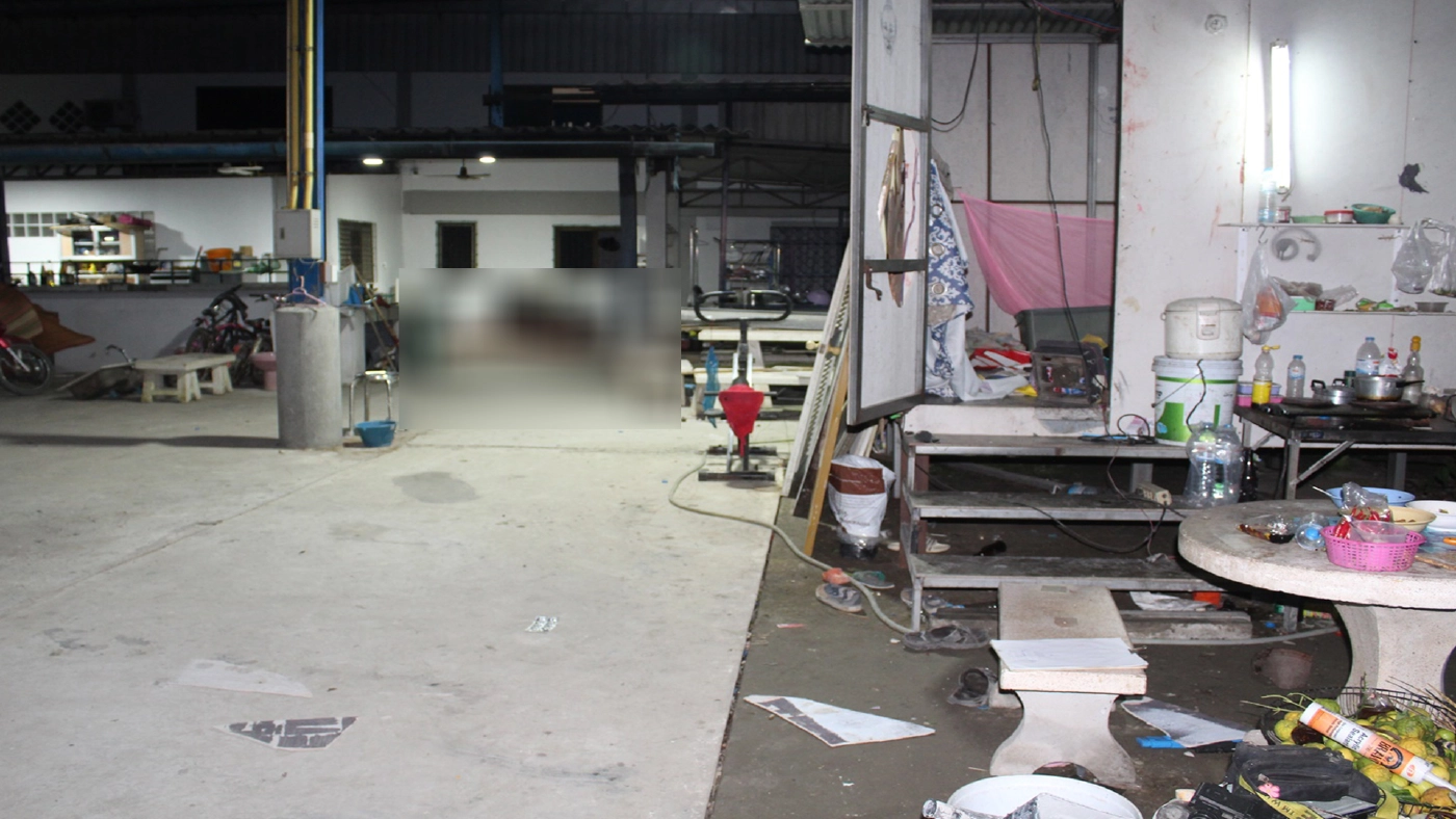 พ่อตาโหดใช้มีดฟันลูกเขยดับ ก่อนจะขึ้นรถหลบหนีไป