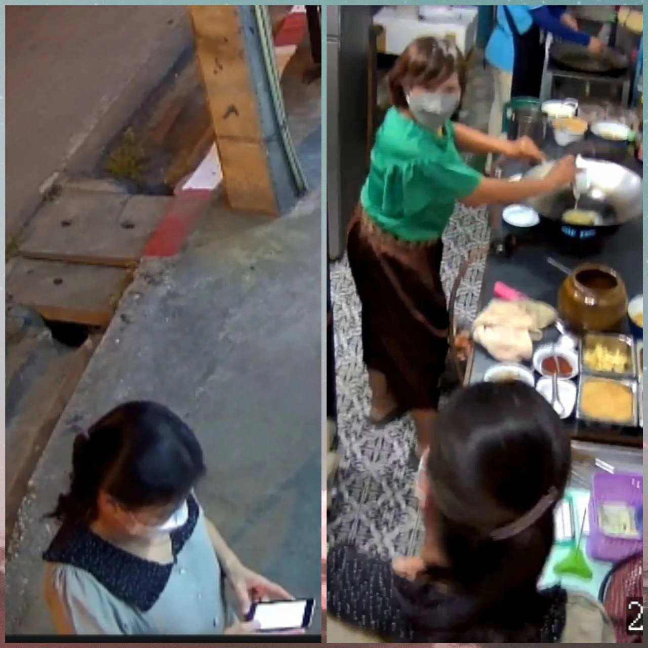 เตรียมออกหมายเรียก-ลูกค้าหัวร้อนผลักอกแม่ค้าผัดไทย