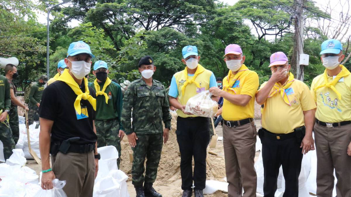 ลำตะคองล้นทะลักเข้ารพ.มหาราชเตรียมอพยพ
