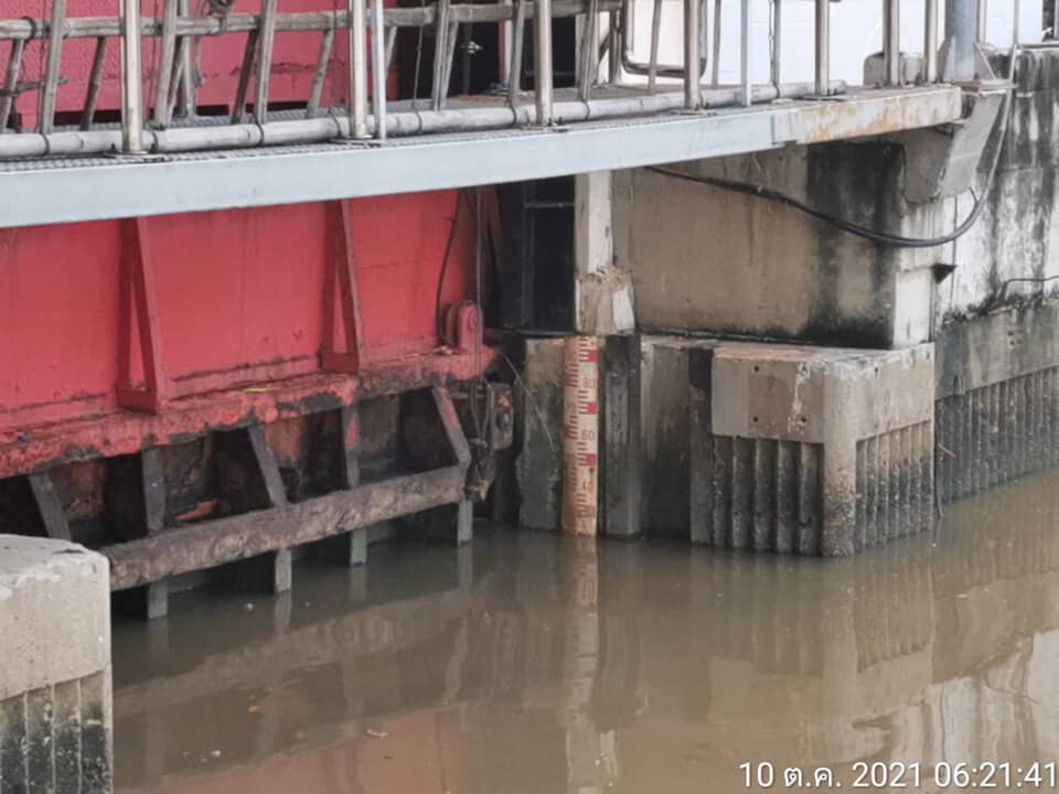 สถานการณ์น้ำเหนือไหลผ่านเขื่อนเจ้าพระยา ไม่ส่งผลกระทบพื้นที่กทม.