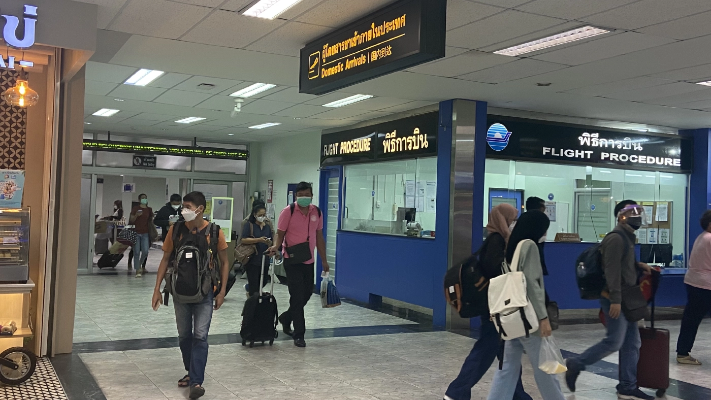 สนามบินหาดใหญ่คึกคัก  แนวโน้มเดินทางเพิ่มพ.ย.นี้