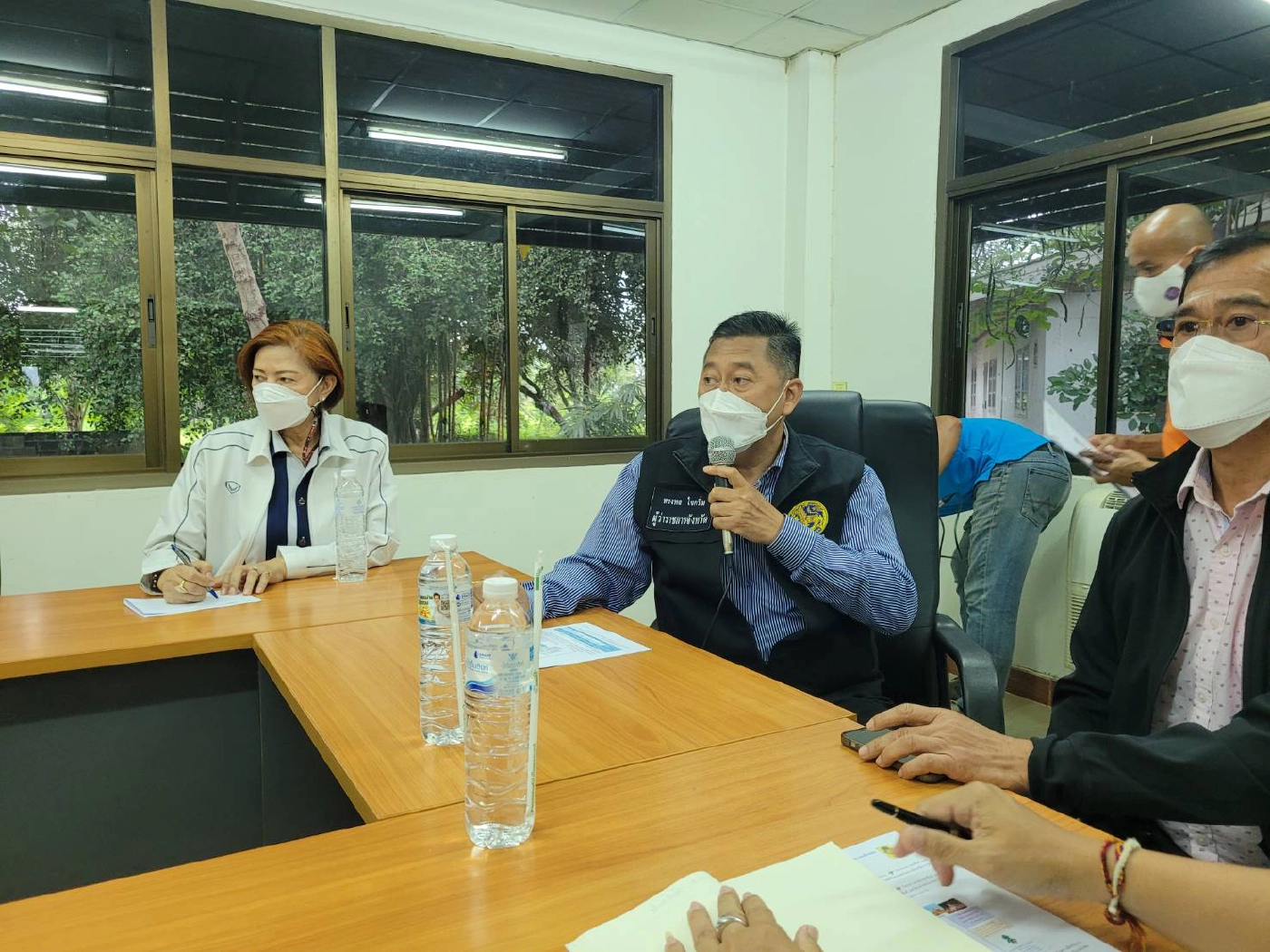 วางแผนเตรียมพร้อมรับมือสถานการณ์น้ำชีหนุนสูง