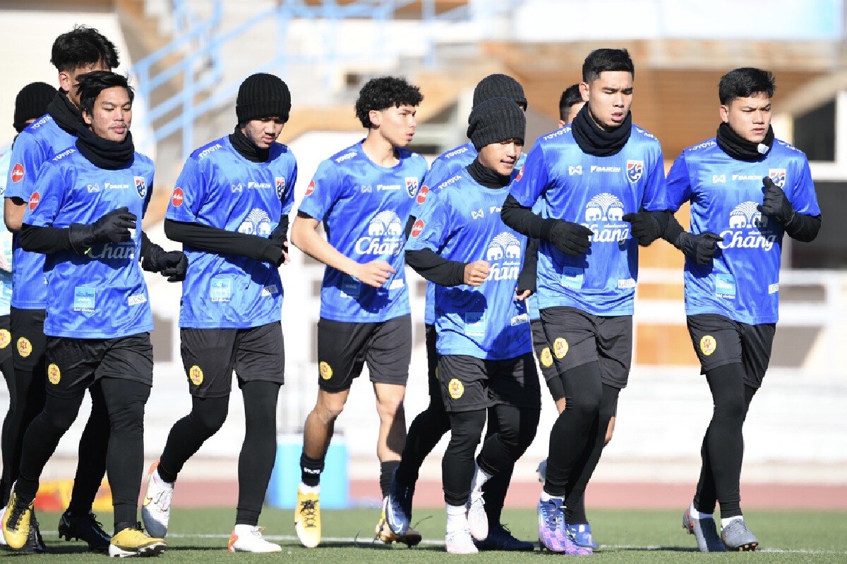 ช้างศึก U23 ซ้อมมื้อแรก "โค้ชโชค" หวังนักเตะเรียนรู้แท็คติกได้เร็ว
