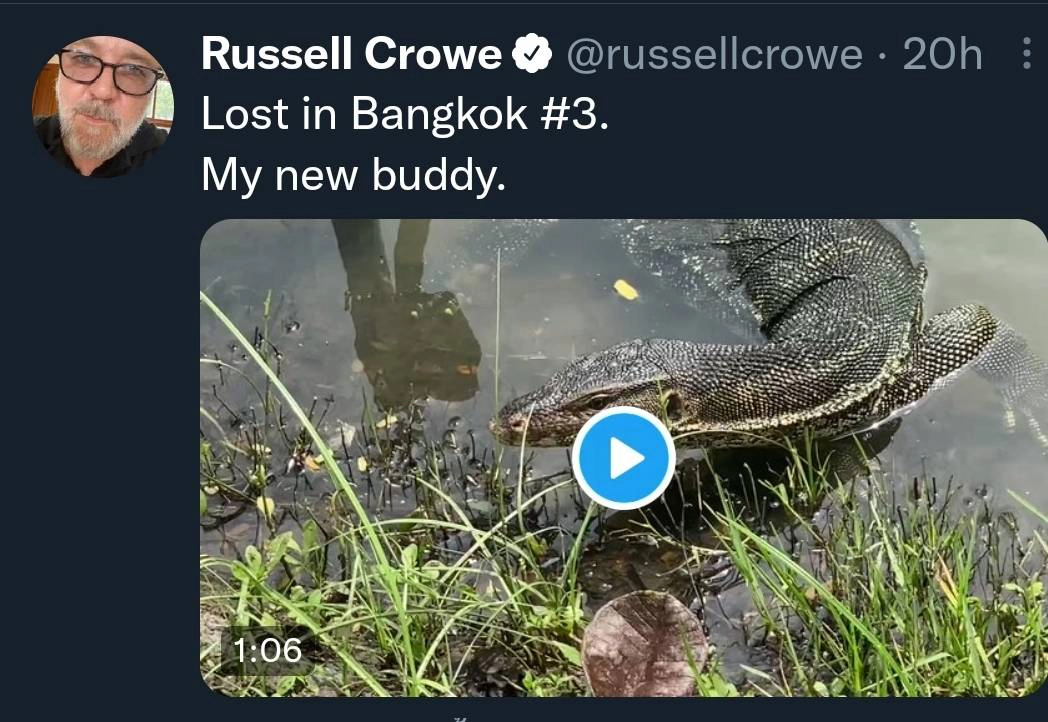 “รัสเซล โครว์” เอาอีกโผล่ร้าน “เจ้ไฝ ประตูผี” ชิมเมนูเด็ดไข่เจียวปูในตำนาน