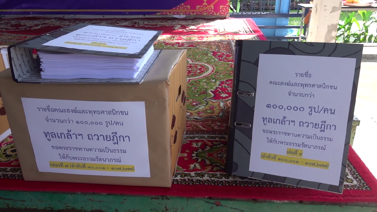 ชาวบ้านเตรียมถวายฎีกา ขอพระราชทานความเป็นธรรมหลังปลดพระธรรมรัตนาภรณ์