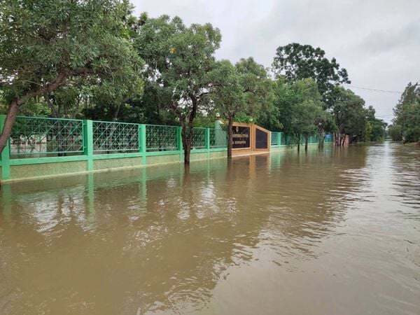 สถานการณ์น้ำ อ.จัตุรัส จ.ชัยภูมิ ประจำวันที่ 18 ต.ค. 64
