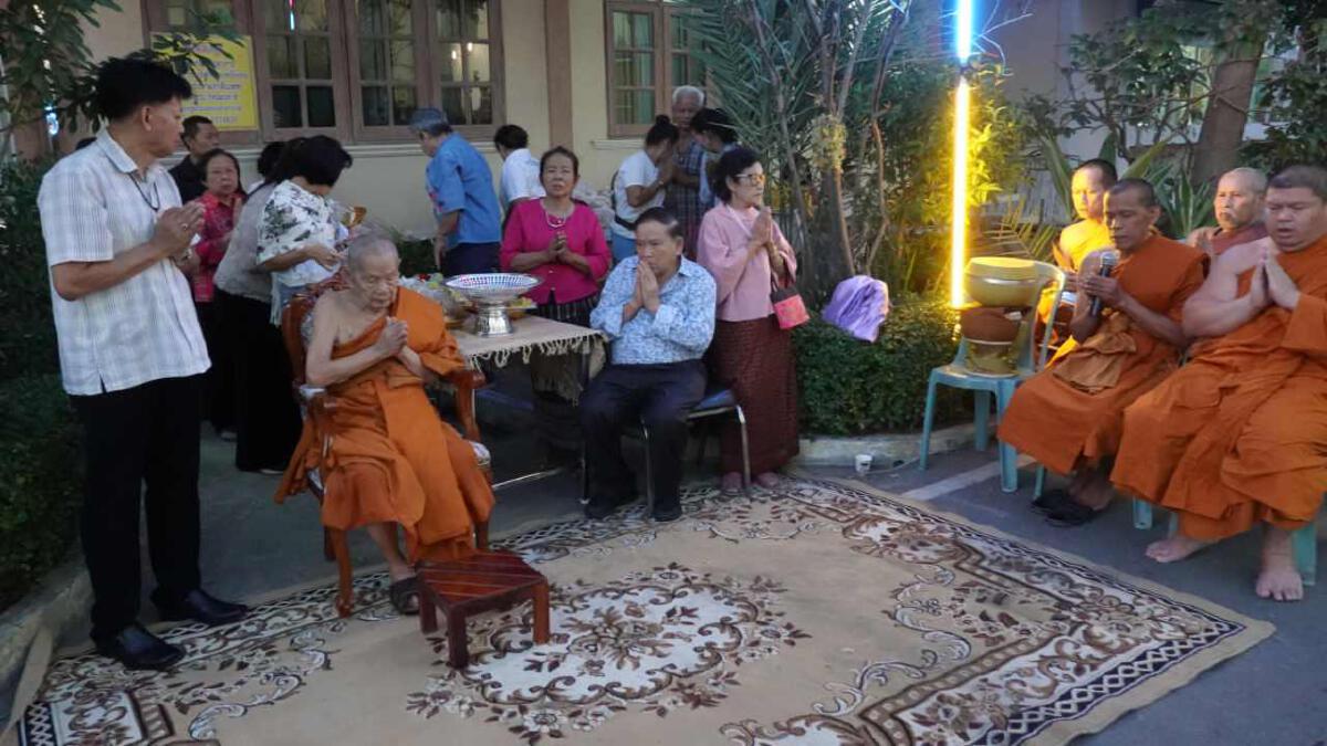 พระมงคลสุทธิคุณ (หลวงปู่ฟู อติภทฺโท ป.ธ.4) อดีตเจ้าอาวาสวัดบางสมัคร จ.ฉะเชิงเทรา 