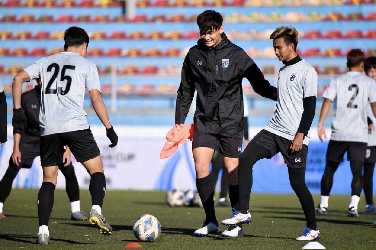 ช้างศึก U23 ซ้อมมื้อสุดท้าย "โค้ชโย่ง" มั่นใจลูกทีมคว้าชัย