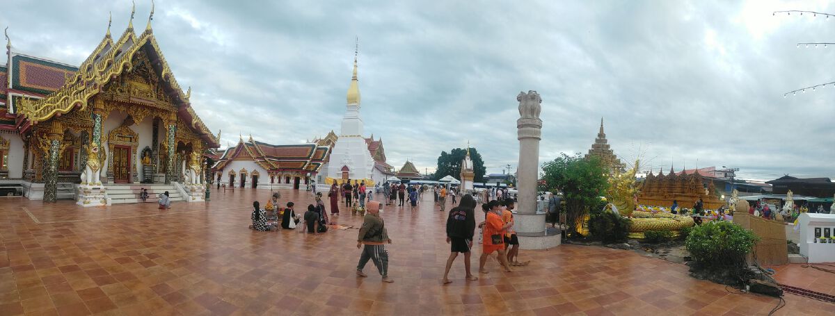 เริ่มแล้วงานประเพณีปราสาทผึ้งจัดเล็กมินิป้องกันโควิด