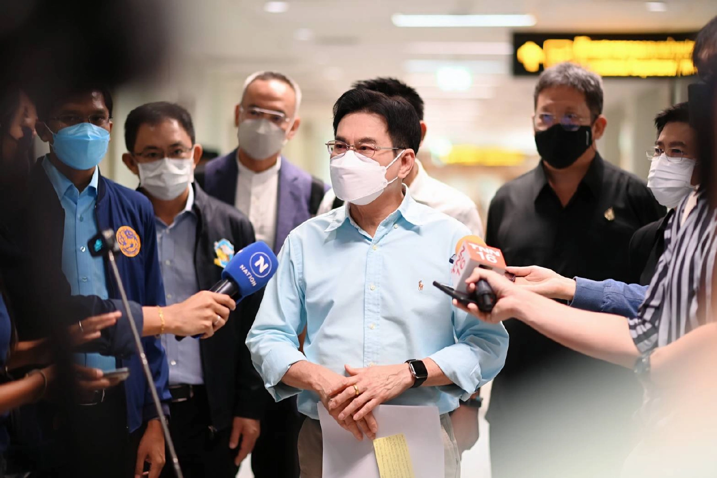 "จุรินทร์"ชี้แก้โควิด-เศรษฐกิจต้องทำควบคู่ ย้ำทุกฝ่ายพร้อมเปิดประเทศ