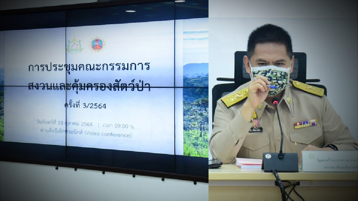 ทส. เร่งออก 8 กฎหมายลูก พ.ร.บ.สงวนและคุ้มครองสัตว์ป่า พ.ศ.2562