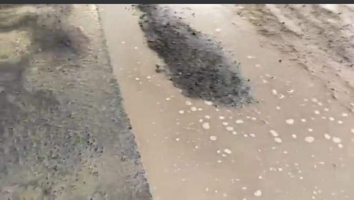 ชาวบ้านสุดทน งบ 24ล้านสร้างไม่ถึงปีถนนพังเละ