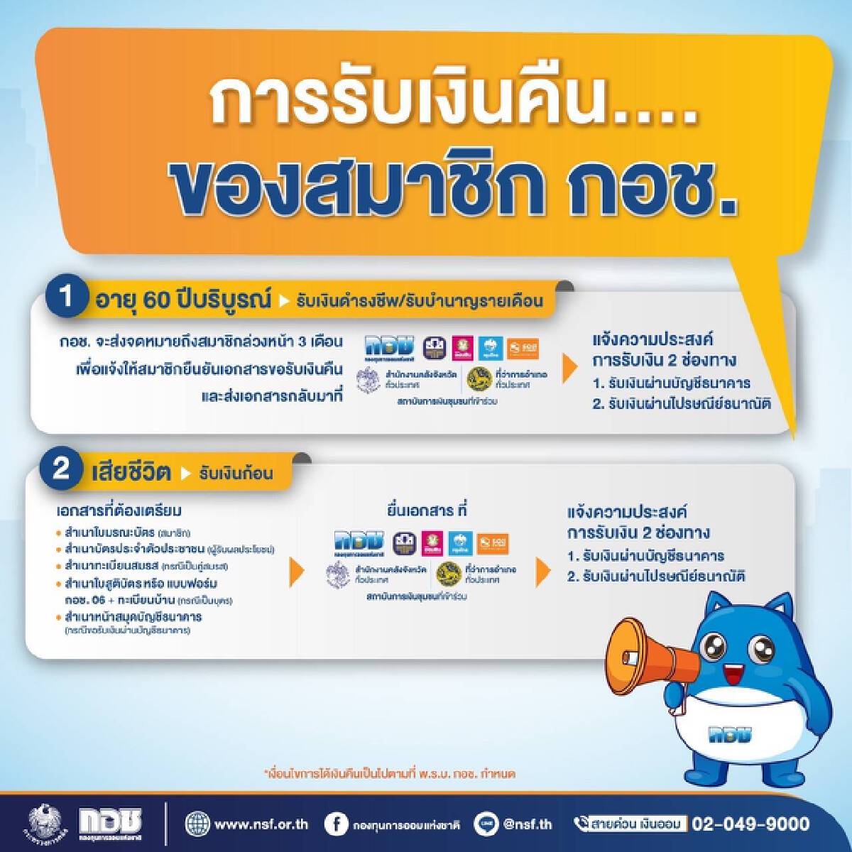 กอช.แนะ นักเรียน-นักศึกษา ชวน อาชีพอิสระ  ออมเงินกับกอช.