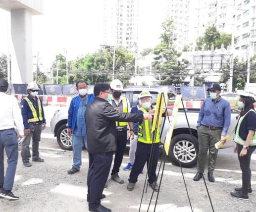 รฟม. ทางหลวงสมุทรปราการ แก้ปัญหาน้ำท่วมขังบนถนนศรีนครินทร์