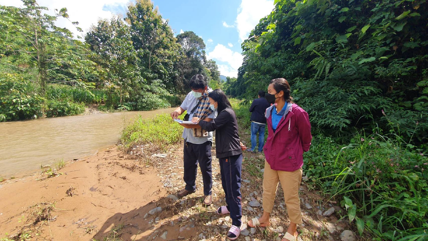 ชาวบ้านคะแนง-คัดค้านโครงการอ่างเก็บน้ำแม่ลาว