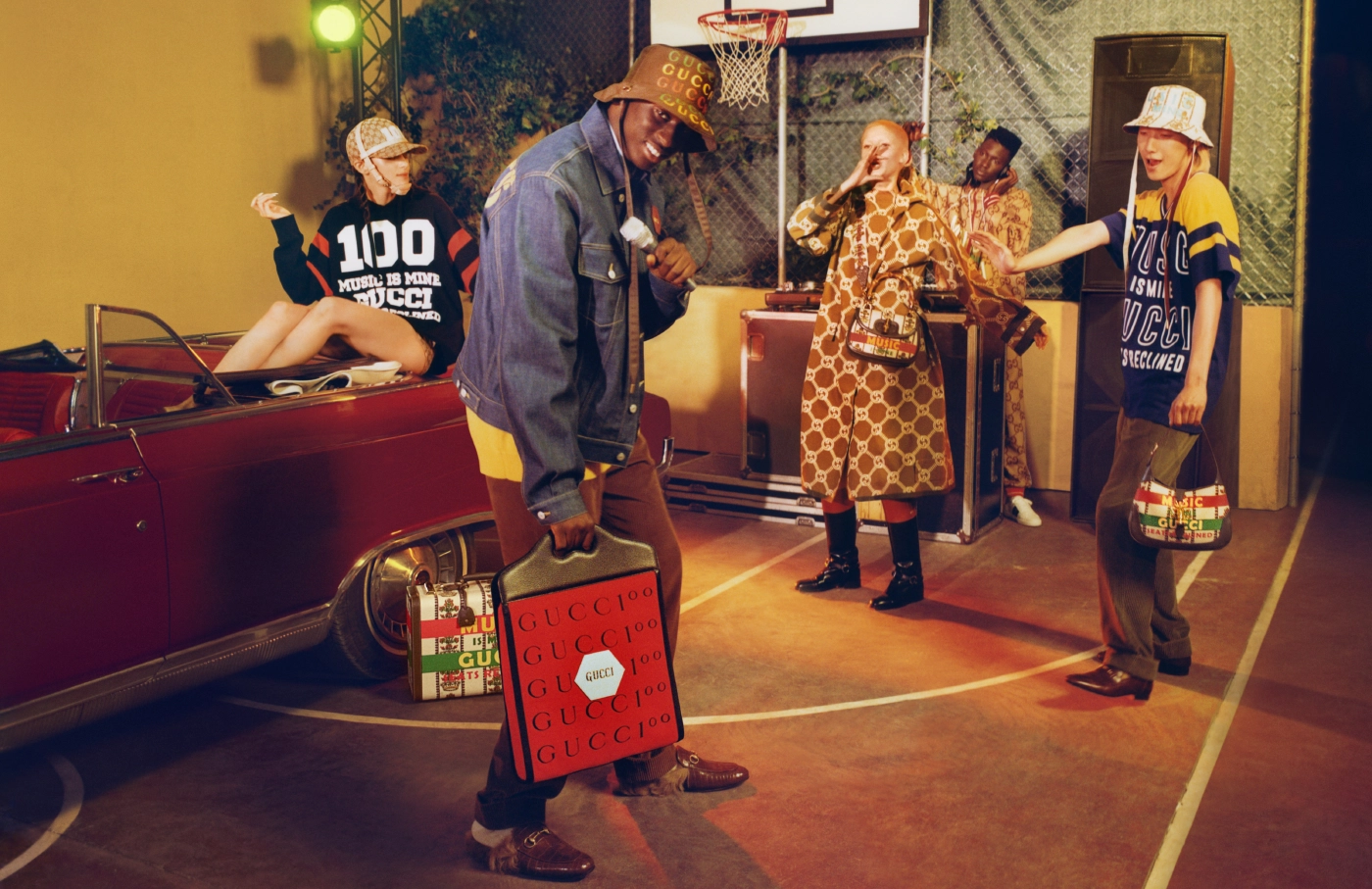 เหล่าดาราเซเลบริตี้ชื่อดังร่วมฉลอง “Gucci 100 Theme Music”