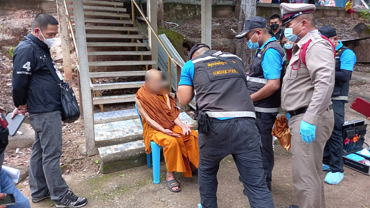 ตร.ส่งหลักฐานตรวจพิสูจน์ดีเอ็นดีเร่งสางคดีพระวัดป่าถูกฆ่าโหด