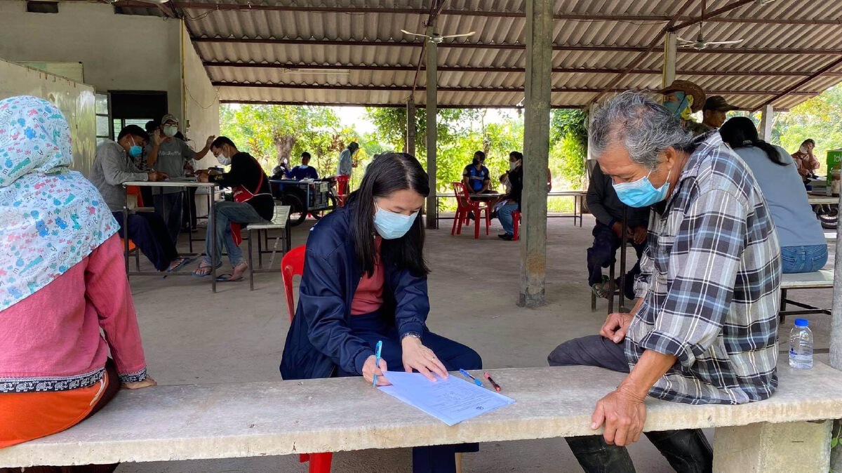 บจธ.ลงพื้นที่นำร่องธนาคารที่ดินที่ไร่ดง ป่าซาง ลำพูน-เชียงใหม่