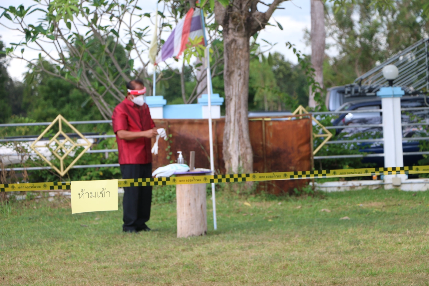 ผวากันทั้งหน่วย ผู้ป่วยติดเชื้อโควิด-19 ลงสมัครนายก อบต.