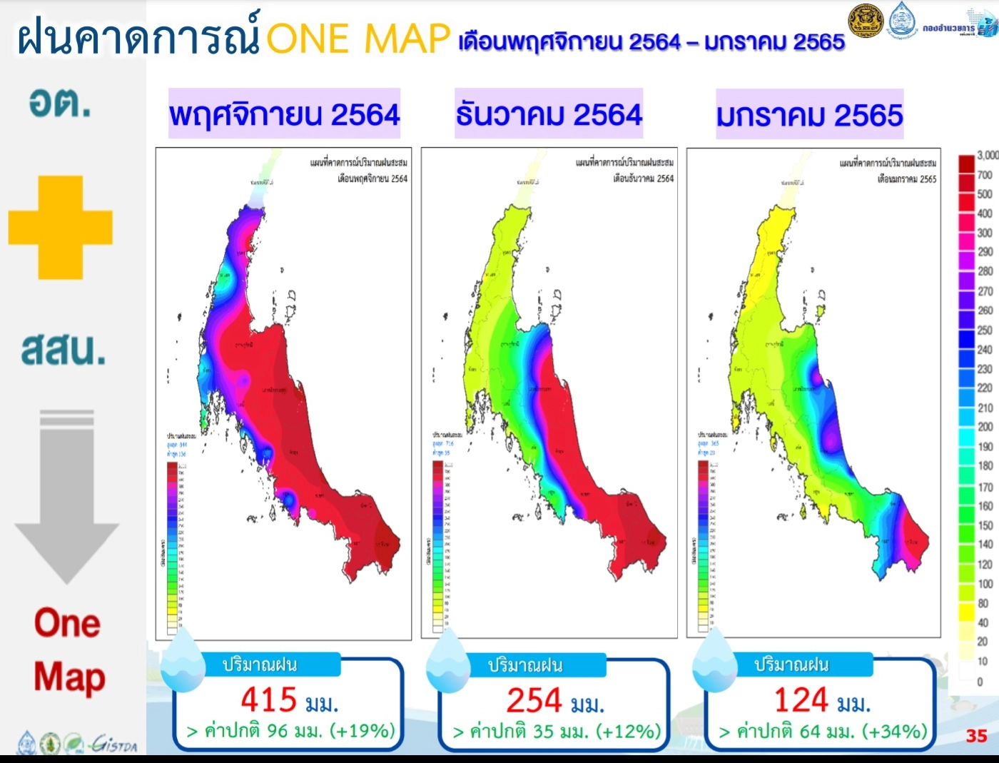 บิ๊กป้อม สั่งหน่วยงานเตรียมรับมือฤดูฝนภาคใต้