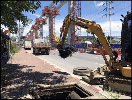 รฟม.เร่งระบบระบายน้ำ บรรเทาปัญหาน้ำท่วมขัง