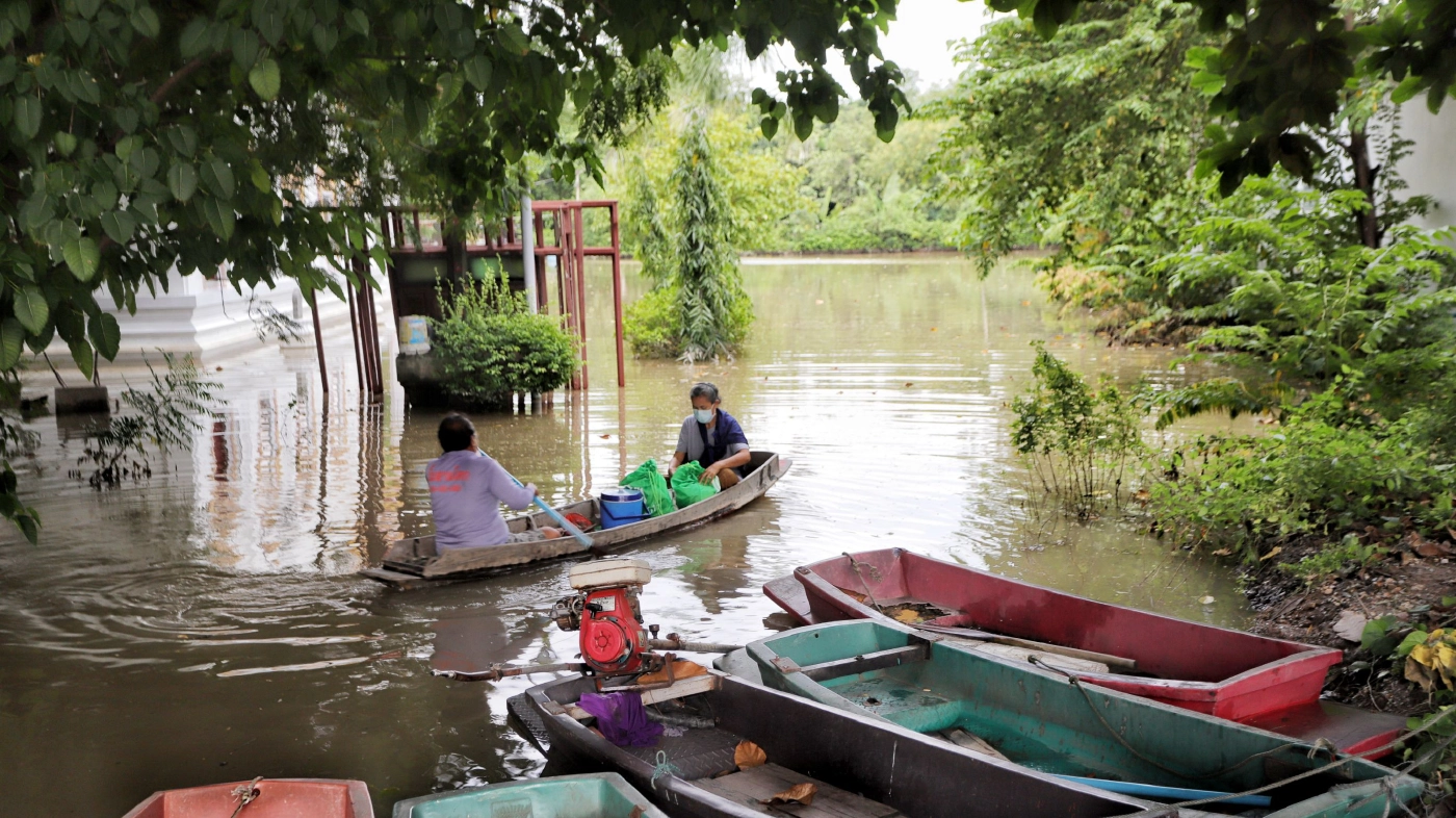 วปอ.รุ่นที่ 63 (ไก่ฟ้า) ร่วมบางจาก คอร์ปอเรชั่น นำคณะลงพื้นที่ปทุมธานี