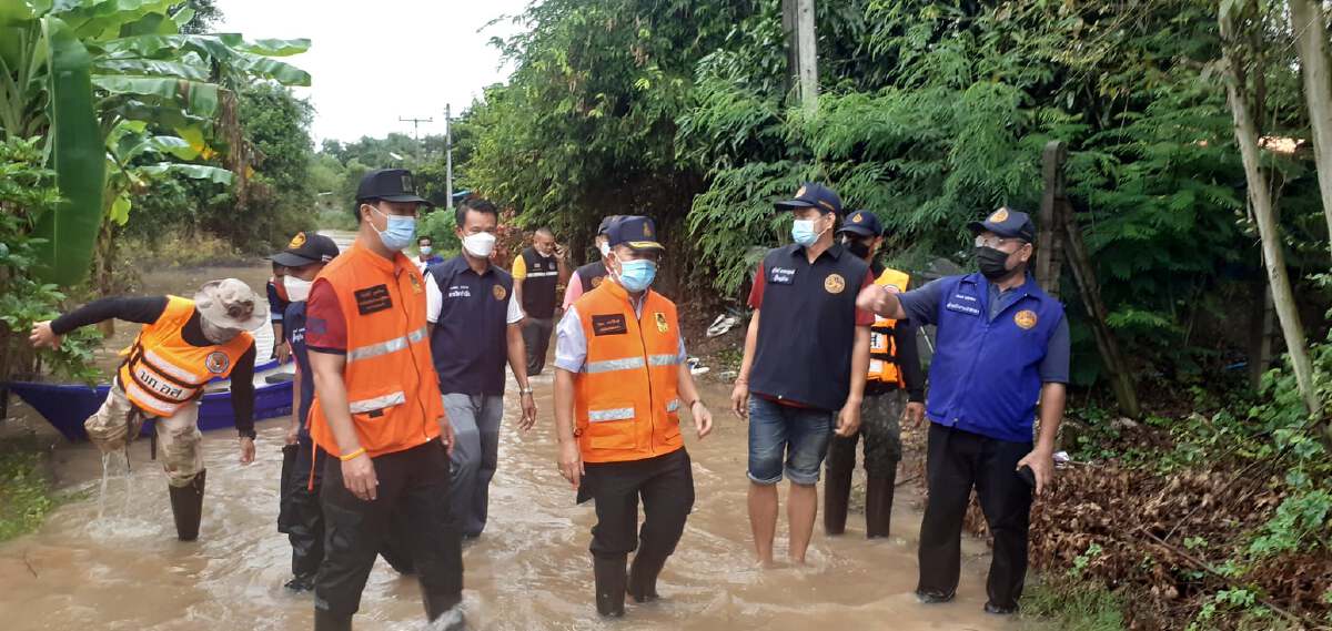 ปภ.รายงานสถานการณ์อุทกภัยในภาพรวม 16 จว. ประสานเร่งช่วยเหลือผู้ประสบภัย