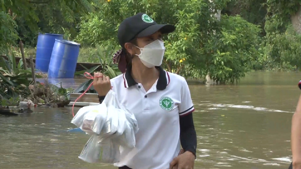 สถานการณ์น้ำเขื่อนเจ้าพระยายังคงระบายน้ำ 2,784 ลูกบาศก์เมตรต่อวินาที