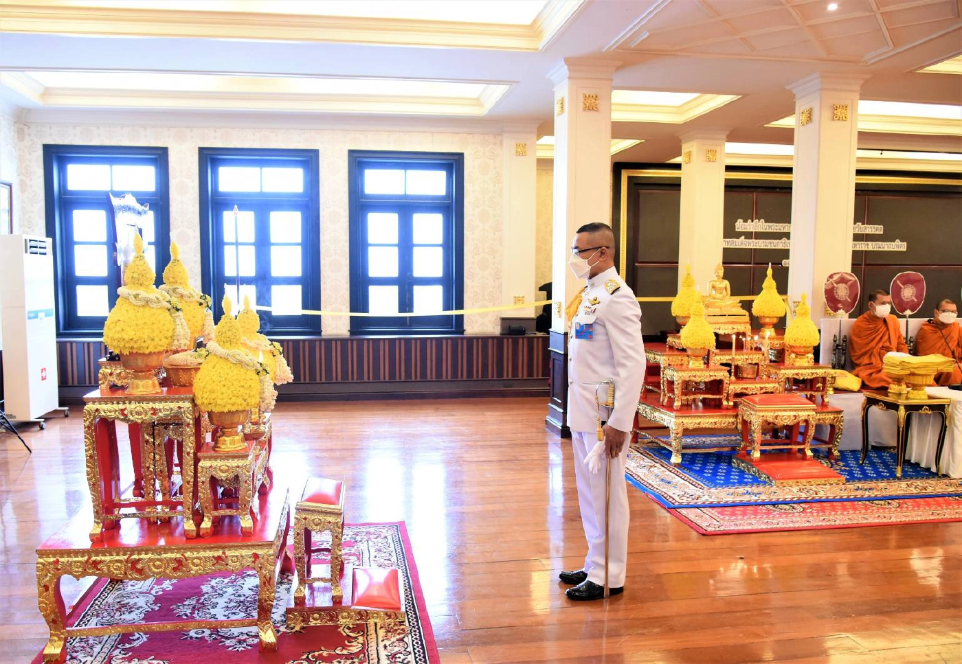 ตร.จัดพิธีบำเพ็ญกุศล น้อมรำลึก ในหลวงรัชกาลที่ ๙