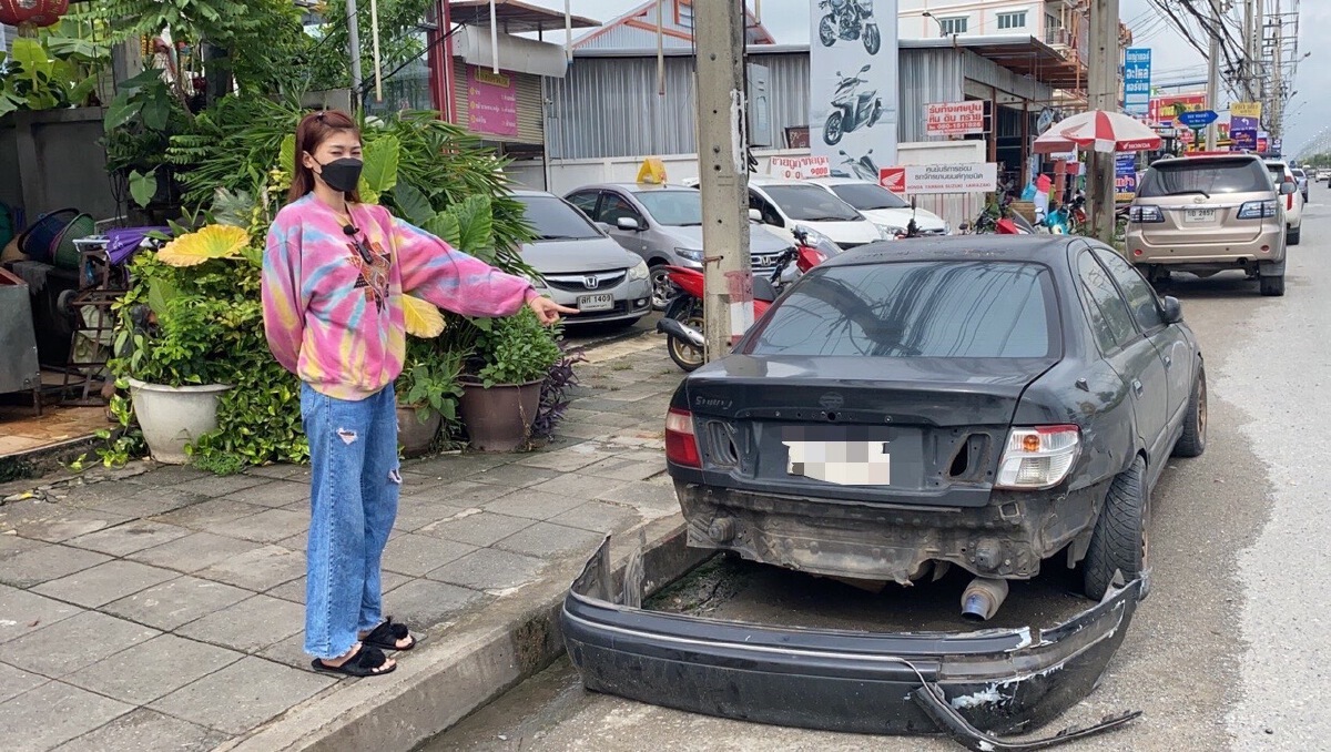สาวมหาลัยโพสต์เฟซบุ๊ก ฟอร์จูนเนอร์ชนแล้วหนีวอนกลับมารับผิดชอบ