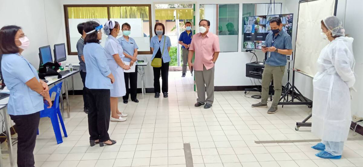อ.สันทรายตั้งศูนย์พักคอยรองรับผู้ป่วย600เตียง