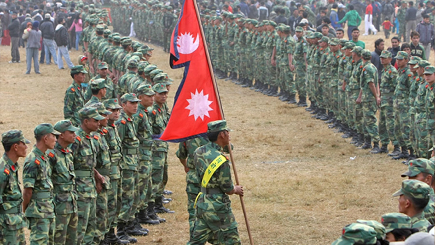 กองกำลังทหารของเนปาลภายใต้สงครามกลางเมืองเนปาล