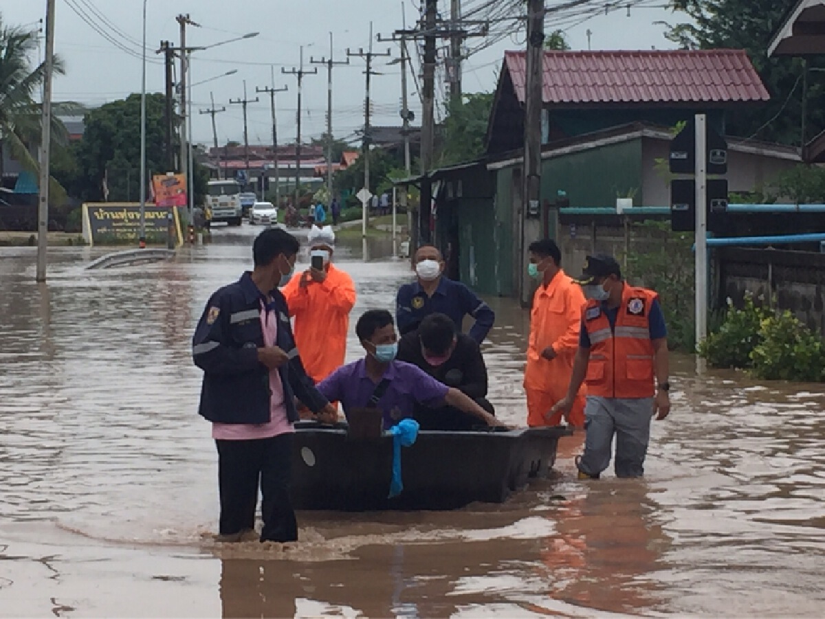 น้ำทะลักท่วม"สบปราบ"-อ่วม80ครัวเรือน