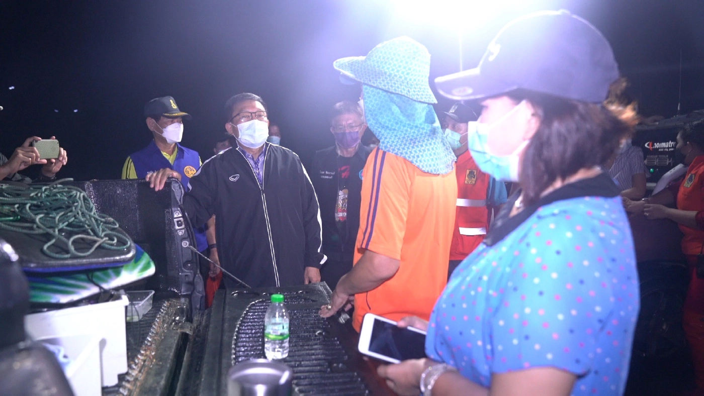 เร่งติดตั้งเครื่องผลักดันน้ำท่วมเข้าเขตอำเภอเมืองขอนแก่น