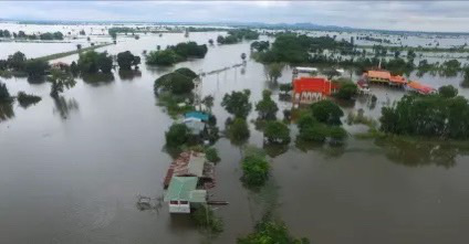 พื้นที่การเกษตรทั่วประเทศถูกน้ำท่วมเสียหายกว่า 3.9 ล้านไร่