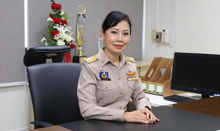 นางสาวลัดดา แซ่ลี้ โฆษกสำนักงานประกันสังคม