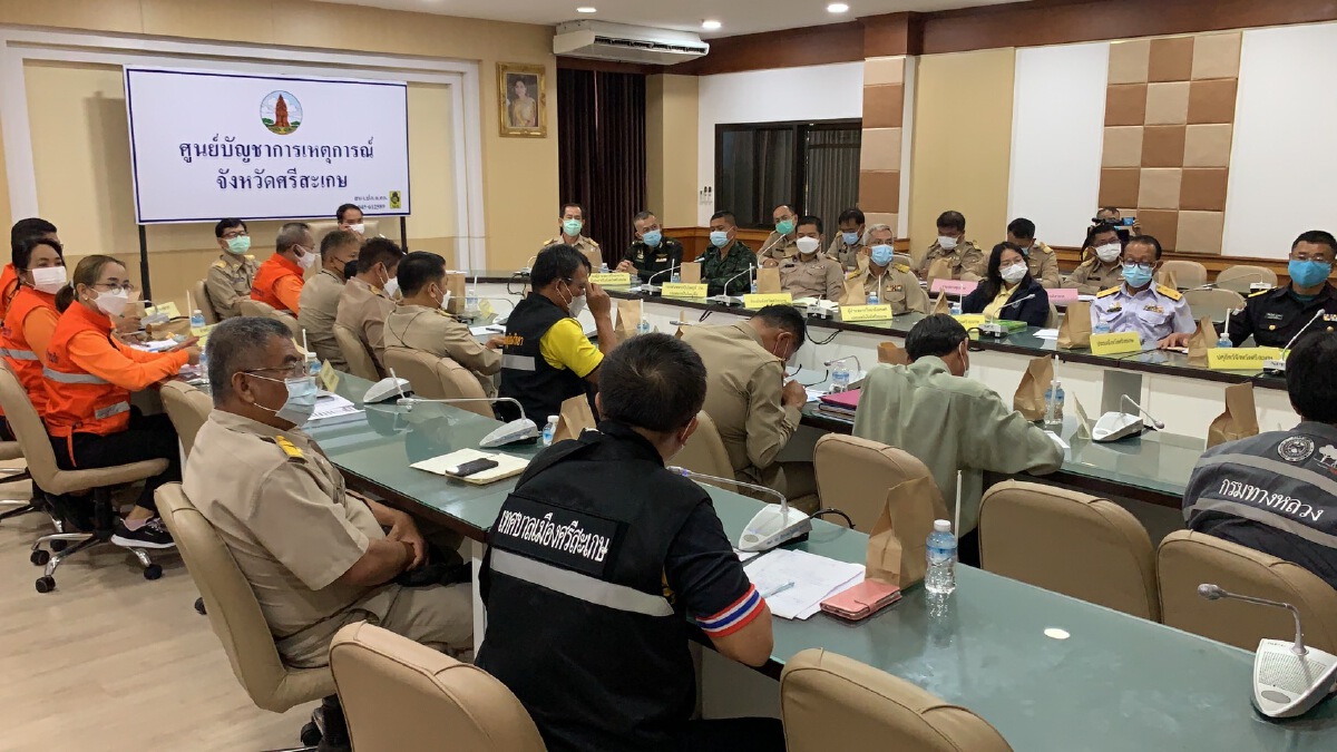 ศรีสะเกษวาง3มาตรการป้องกันน้ำท่วมจากพายุญาโตะฮ์